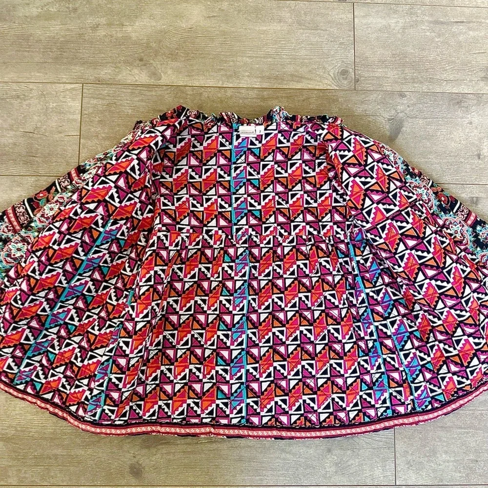 Girls Ethnic Boho Vintage Reversible Jacket size 7